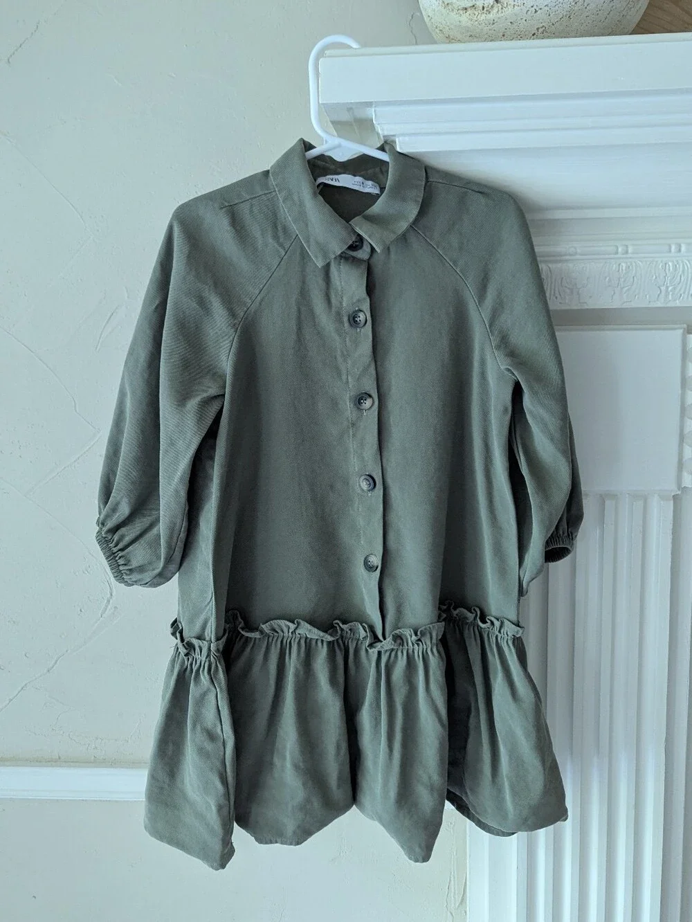 Zara collared dropwaist